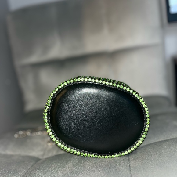 Green Rhinestone Bucket Bag - Picture 5 of 5